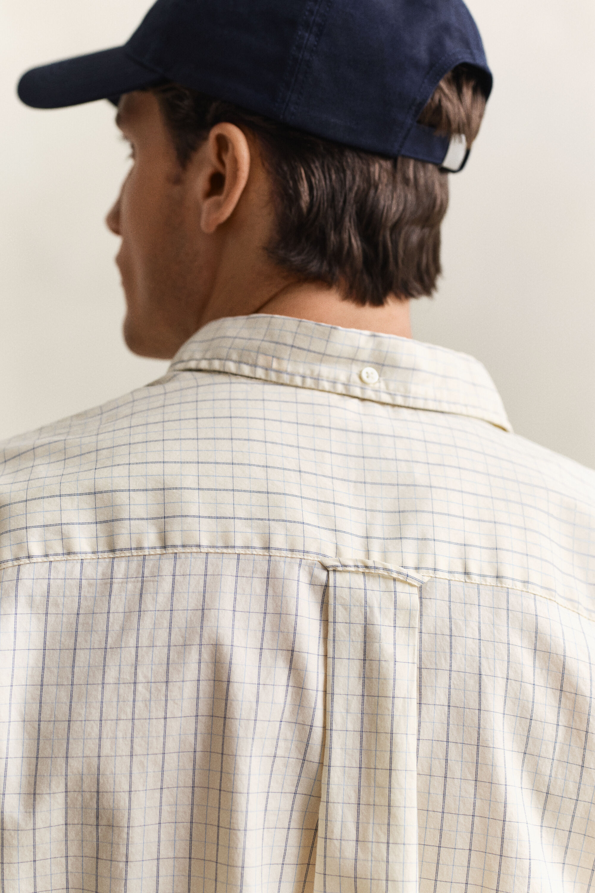 Relaxed fit Dreamy Oxford skjorte med tern