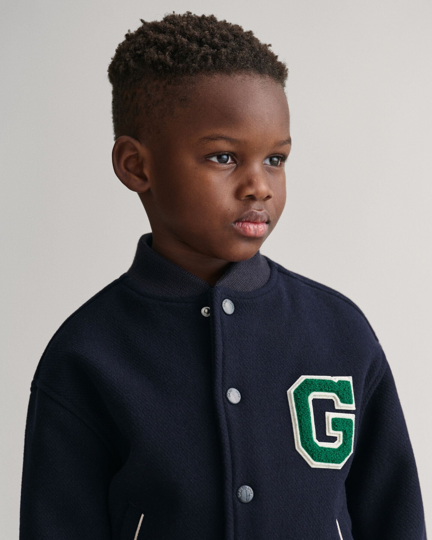 Kids Varsity Jacket af uld