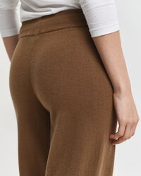 Strikkede bukser af ekstra fin lammeuld