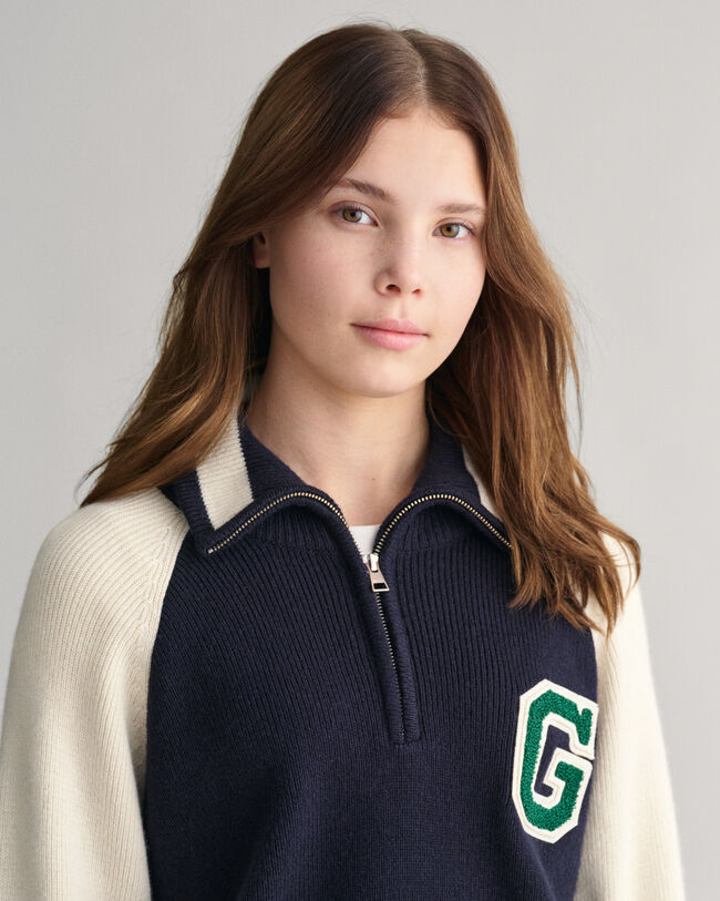 Teens strikket GANT Varsity sweater