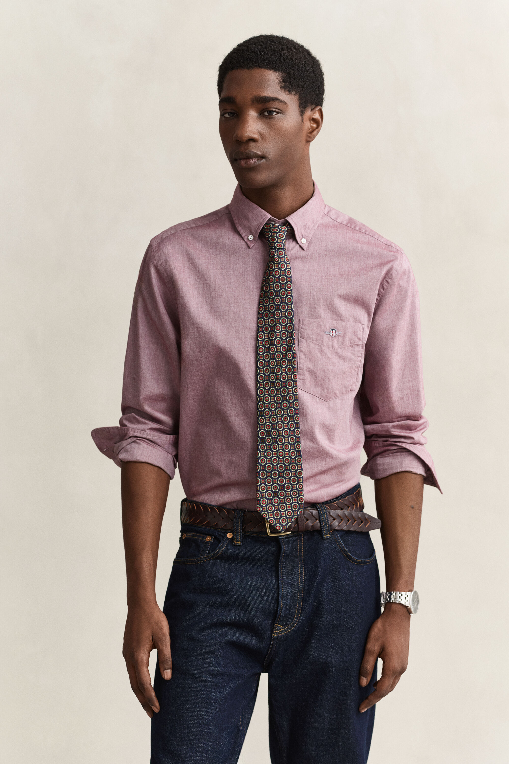 Classic Regular poplin skjorte
