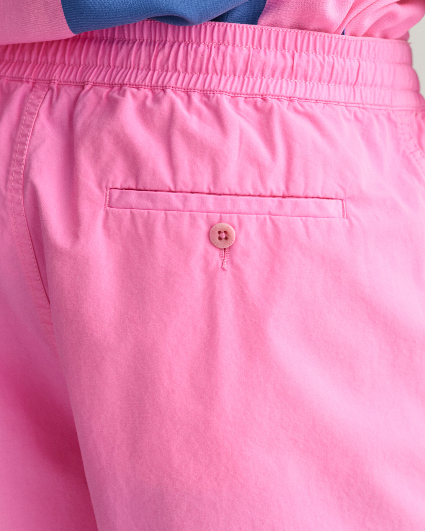 Bomuldsshorts med l&oslash;besnor