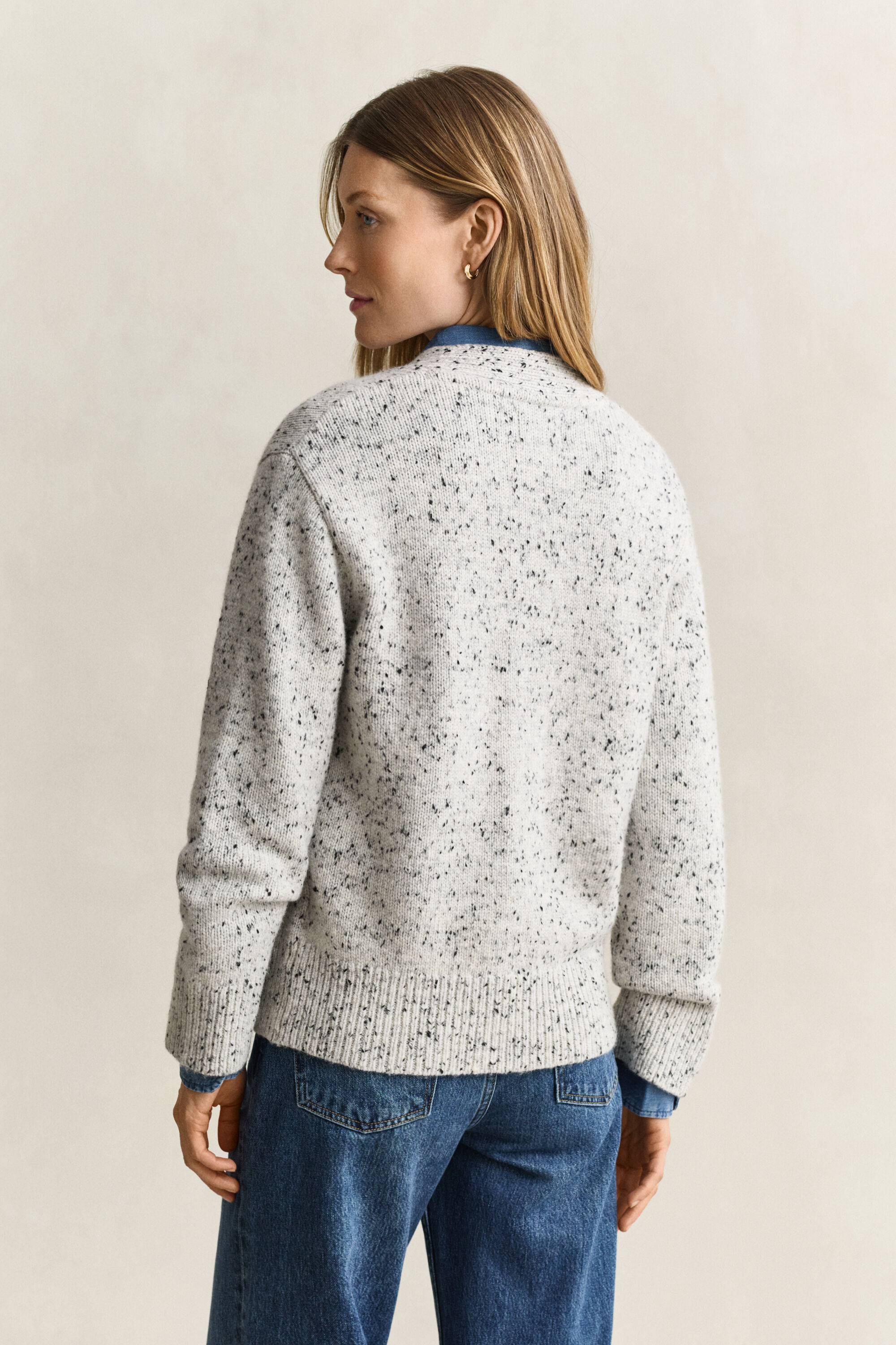 Nepps cardigan i uldblanding