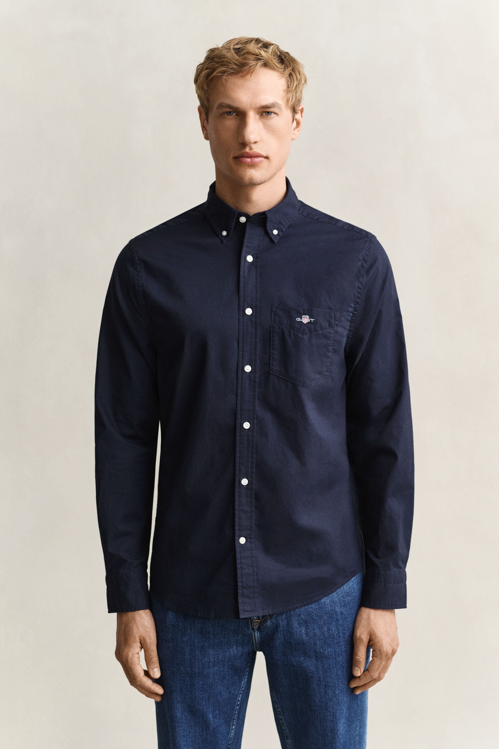 Classic Regular poplin skjorte