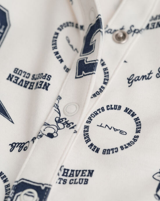 Baby pyjamas med tryk