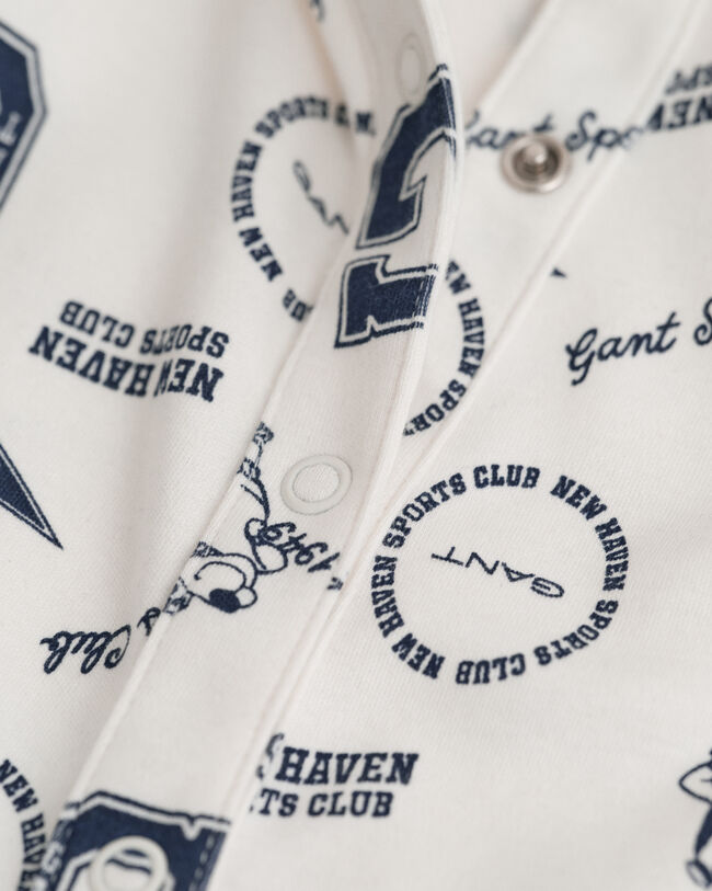 Baby pyjamas med tryk