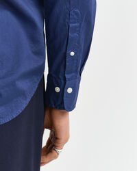 Regular fit Sunfaded voile skjorte