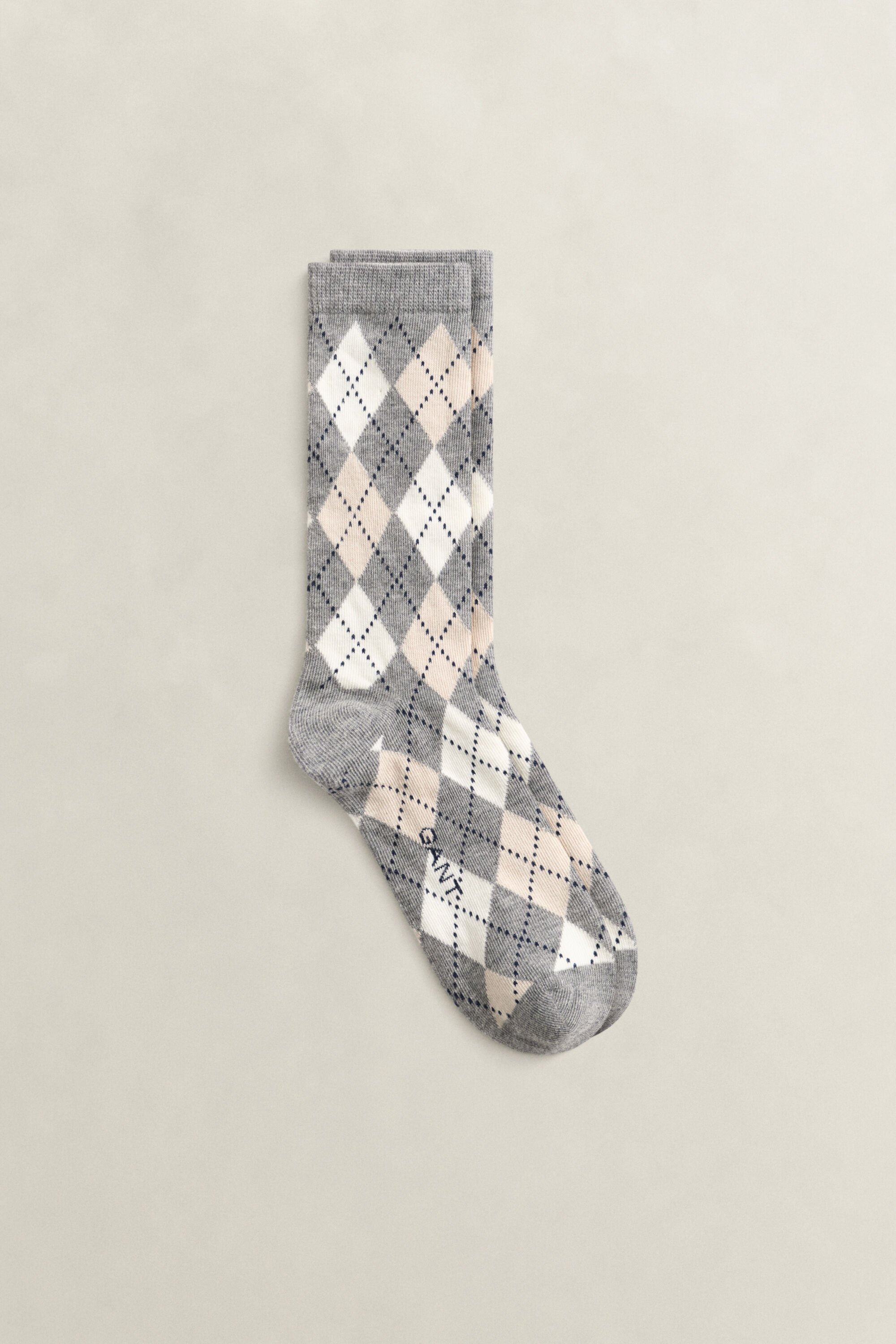 Argyle-mønstrede sokker