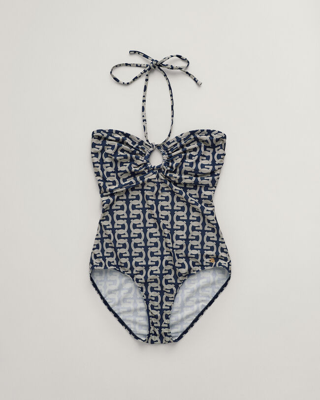 G Patterned Swimsuit