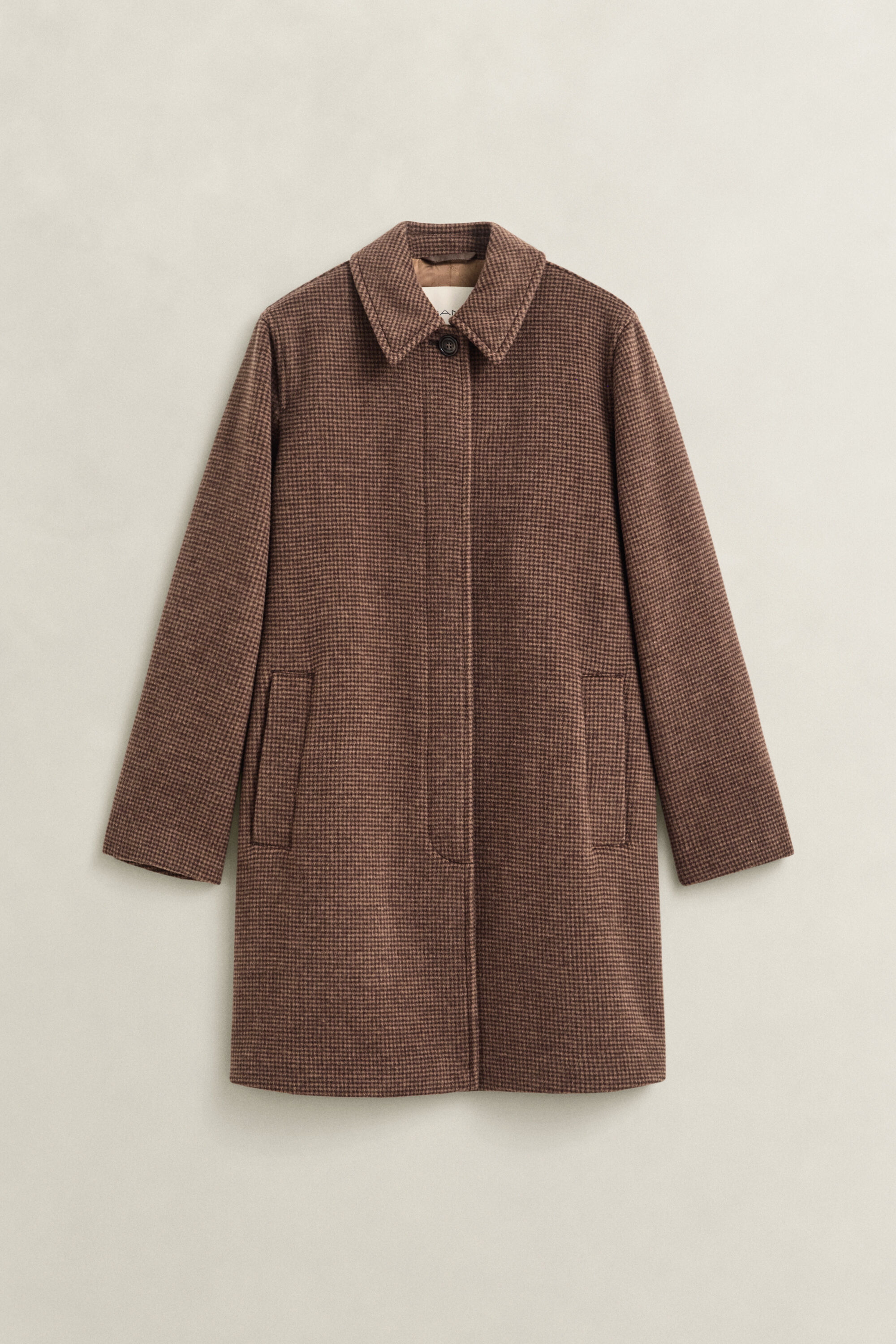 Car Coat af uldblanding