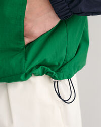 Anorak med farveblokke