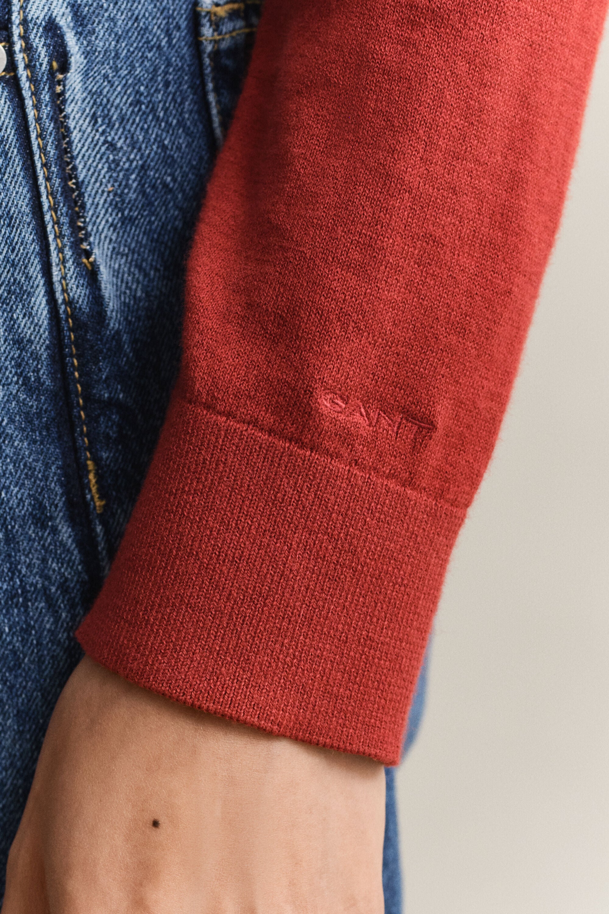 Fin strikket sweater