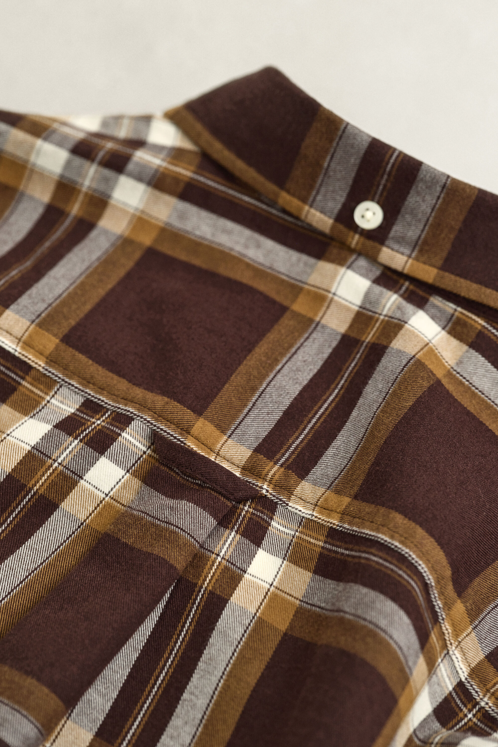 Relaxed flannelskjorte
