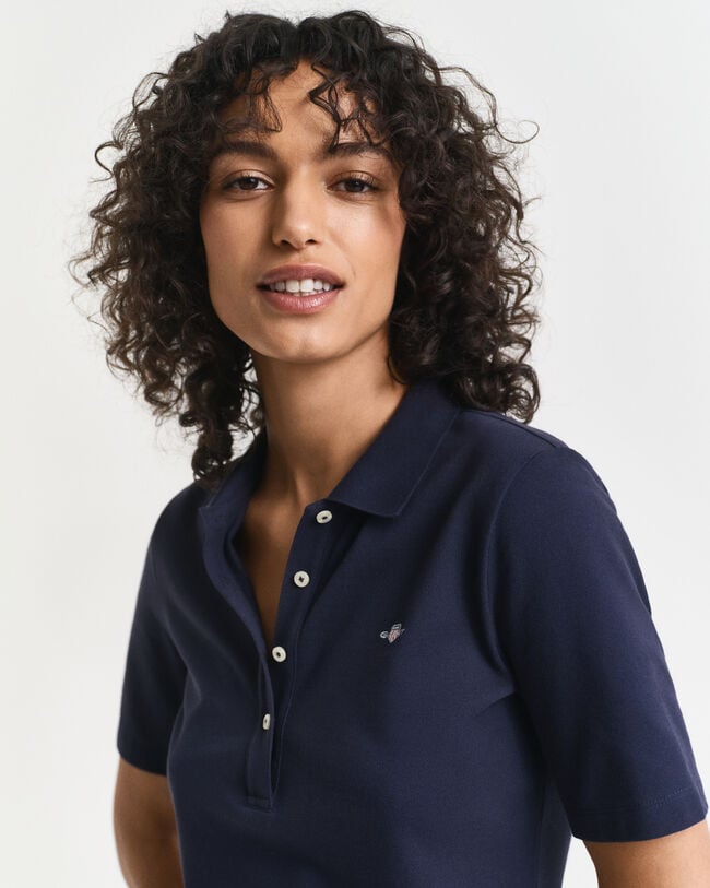 Shield piqué poloskjorte