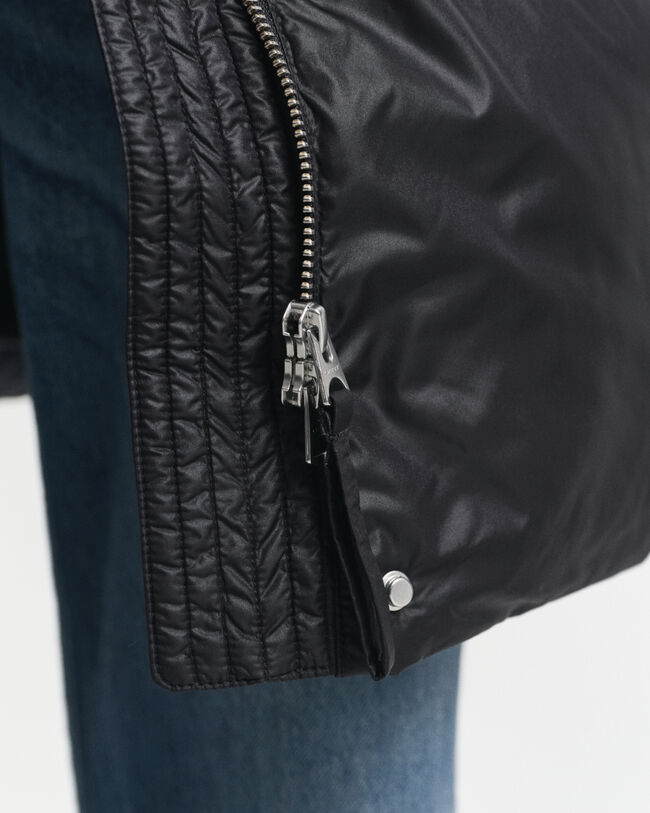 Relaxed fit dunfrakke