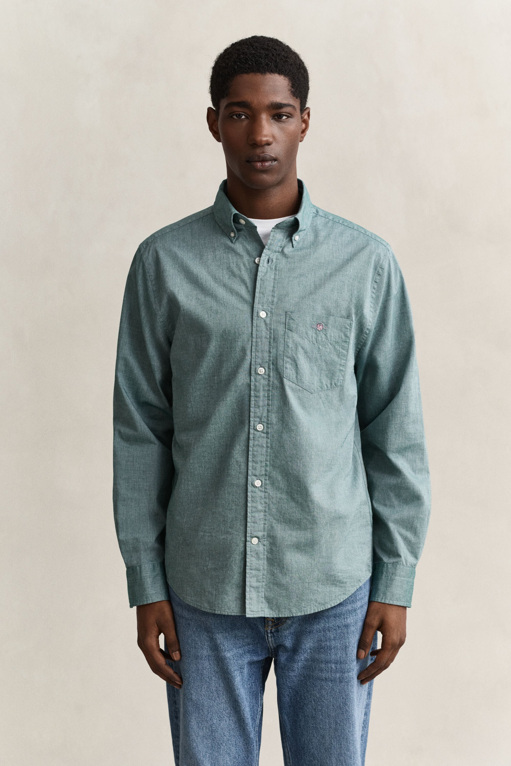 Classic Regular poplin skjorte
