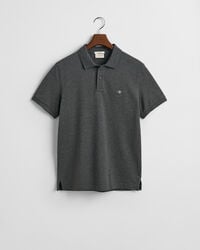 Slim fit Shield Piqué poloskjorte