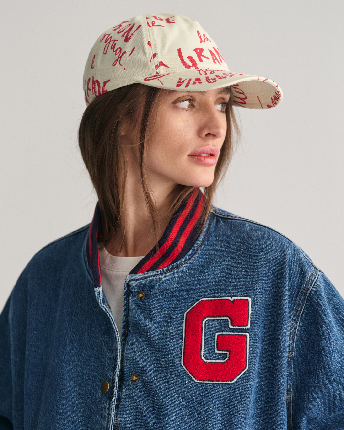 Denim GANT Varsity Jacket
