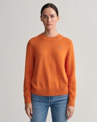 Icon G crewneck sweater i bomuld