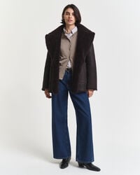 Cardigan af ekstra fin merinould