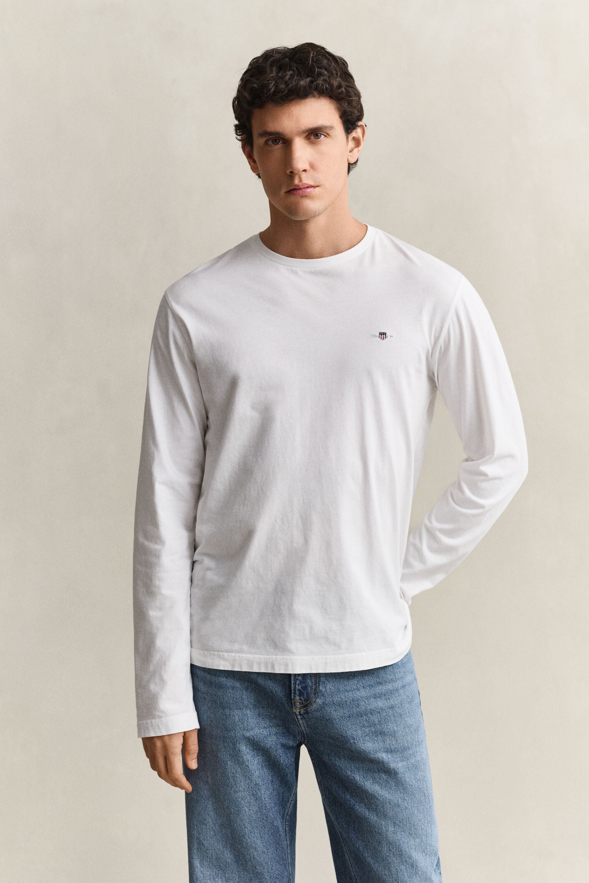 Shield T-shirt med lange ærmer