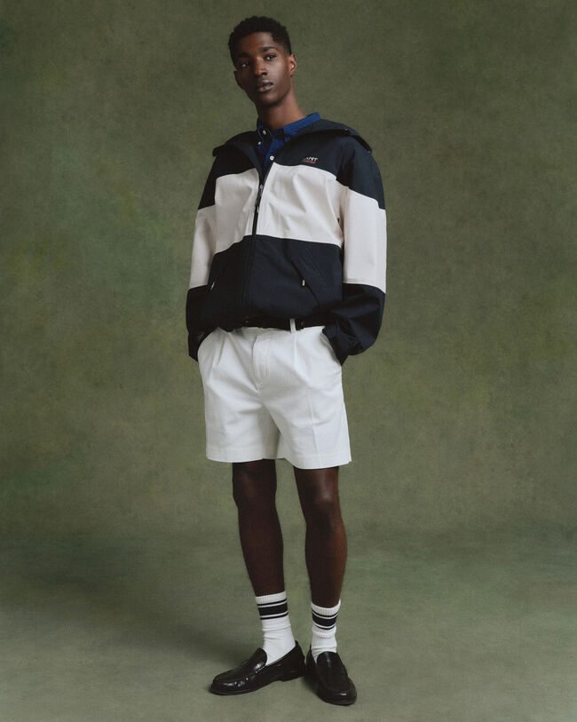 Sailor jakke med h&aelig;tte