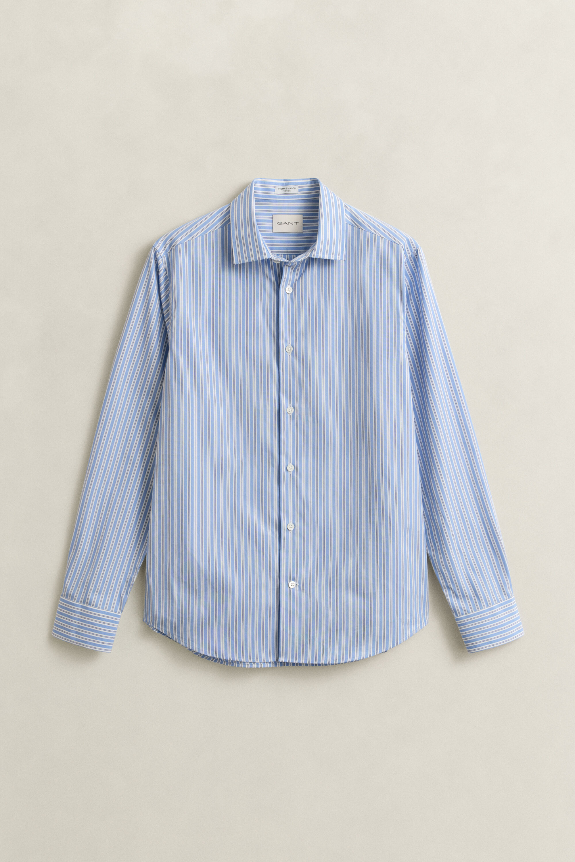 Elegant poplin-skjorte