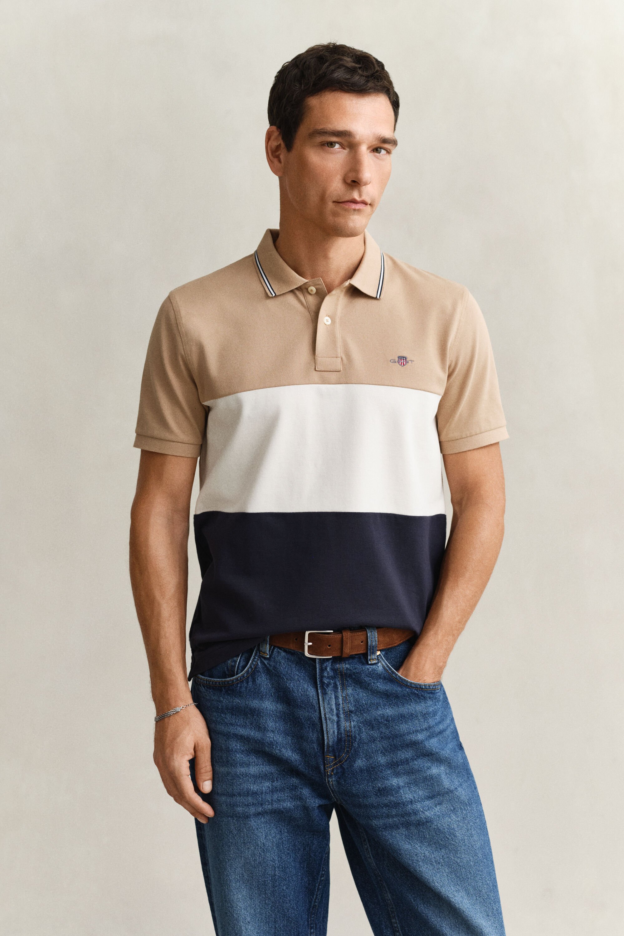Cut-And-Sewn Polo Shirt