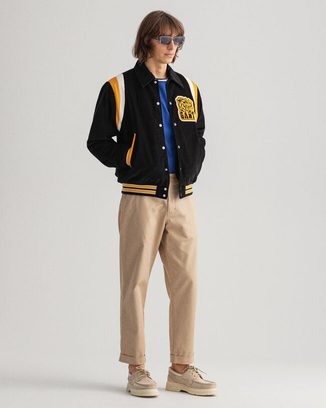 GANT Varsity Jacket af jernbanefløjl