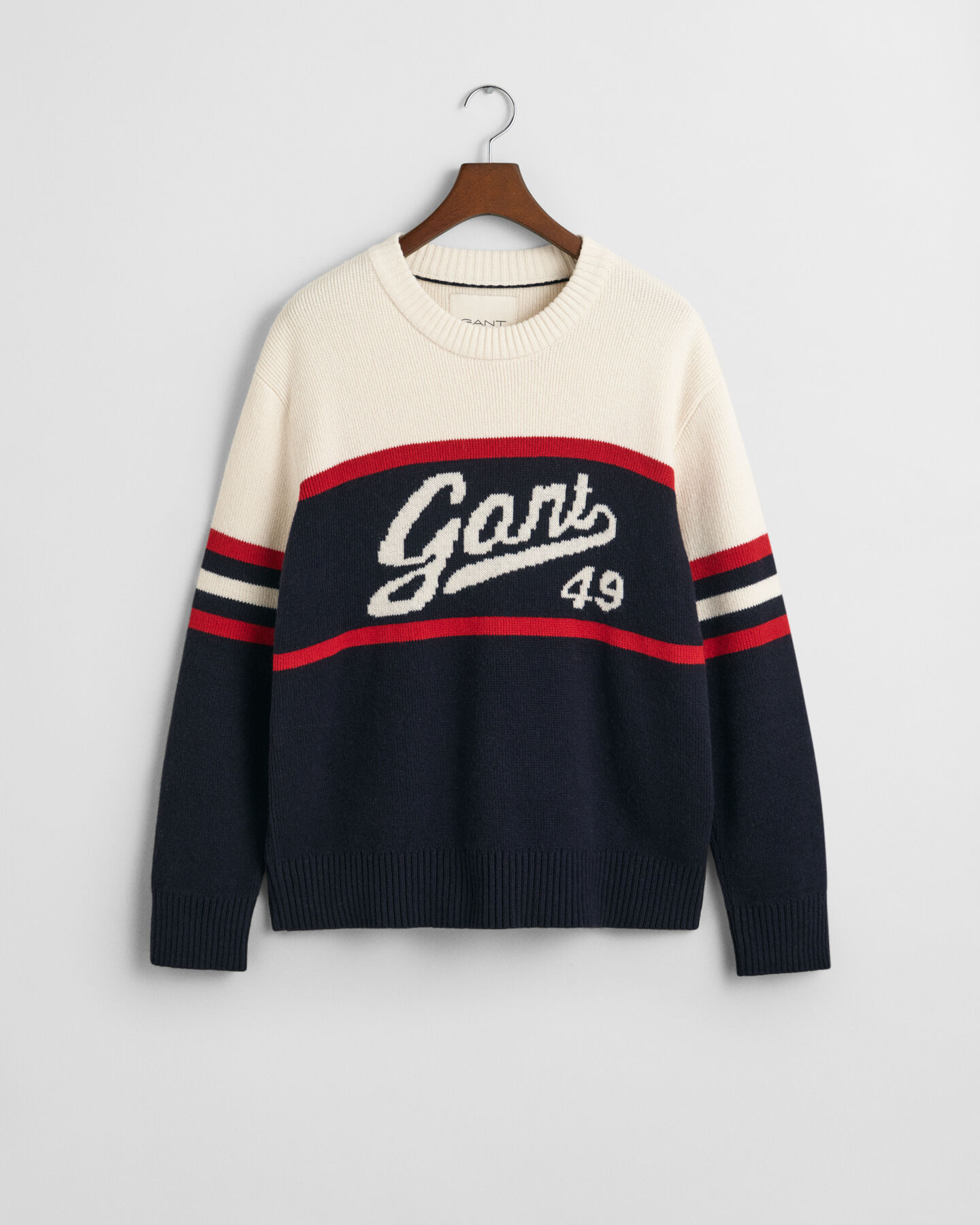 GANT vintage Graphic sweater med crewneck