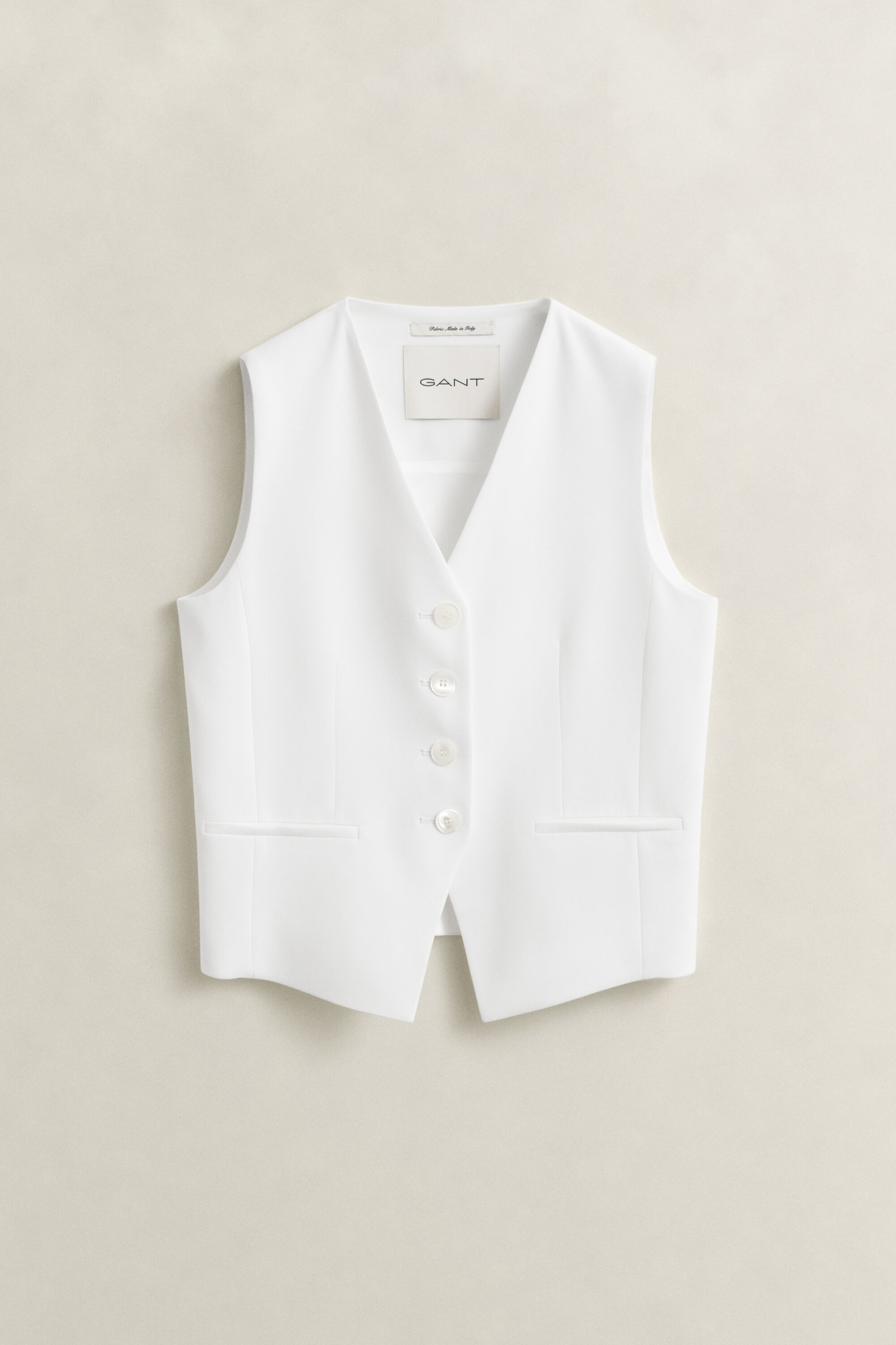 Crepe vest