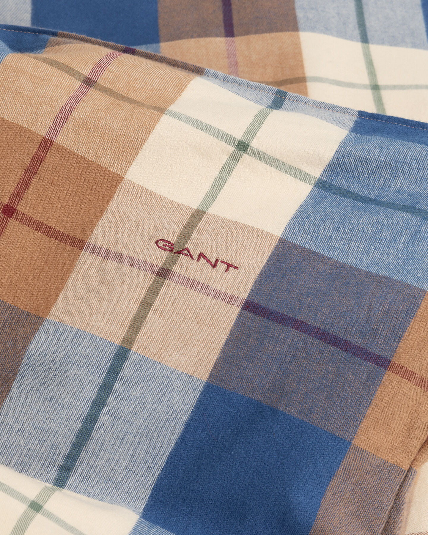 Flannel Check enkelt dynebetræk