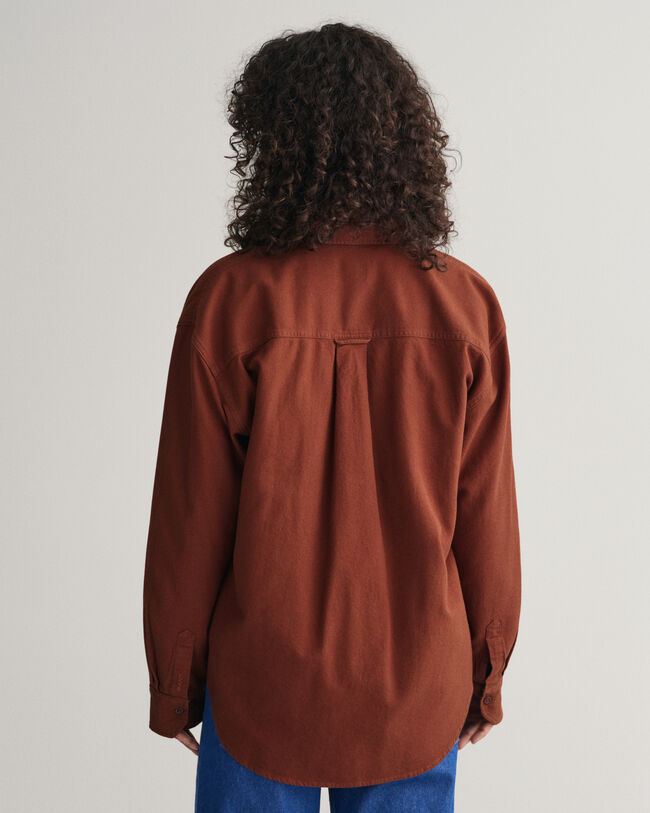 Relaxed fit utility-skjorte