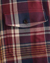 Ternet overskjorte i tung twill