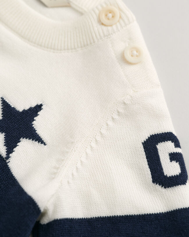 Baby Star & G strikket sæt