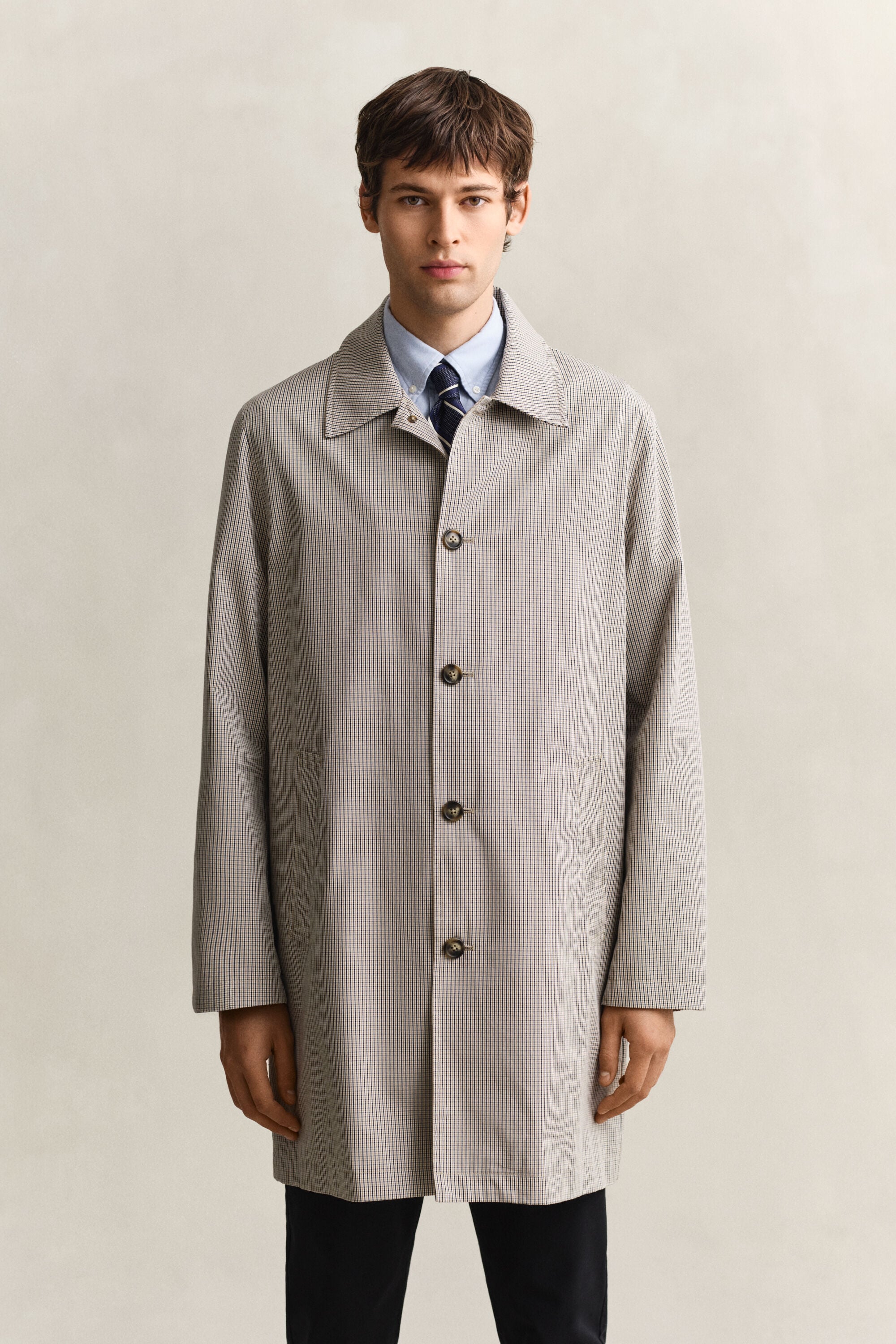 Car Coat af bomuldsblanding