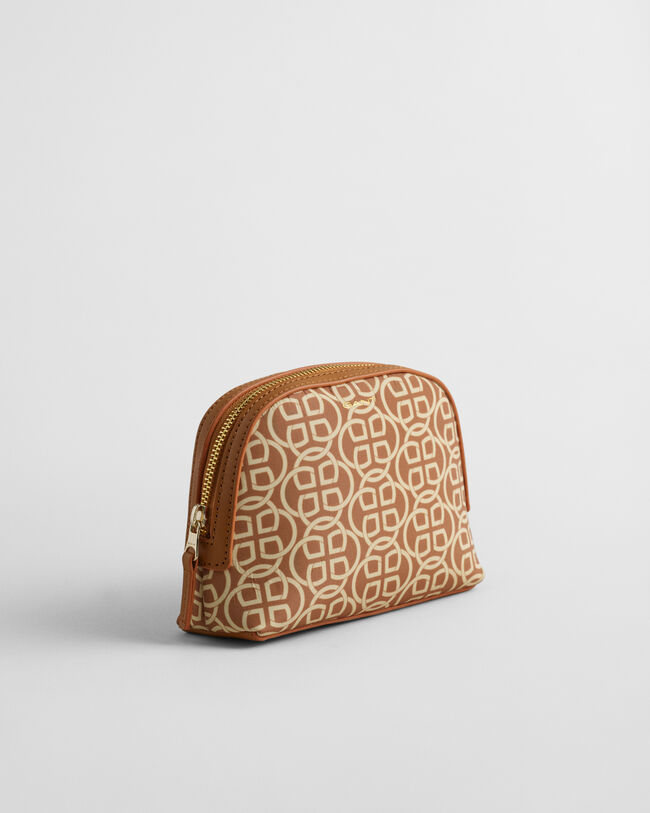 G Patterned makeup-taske