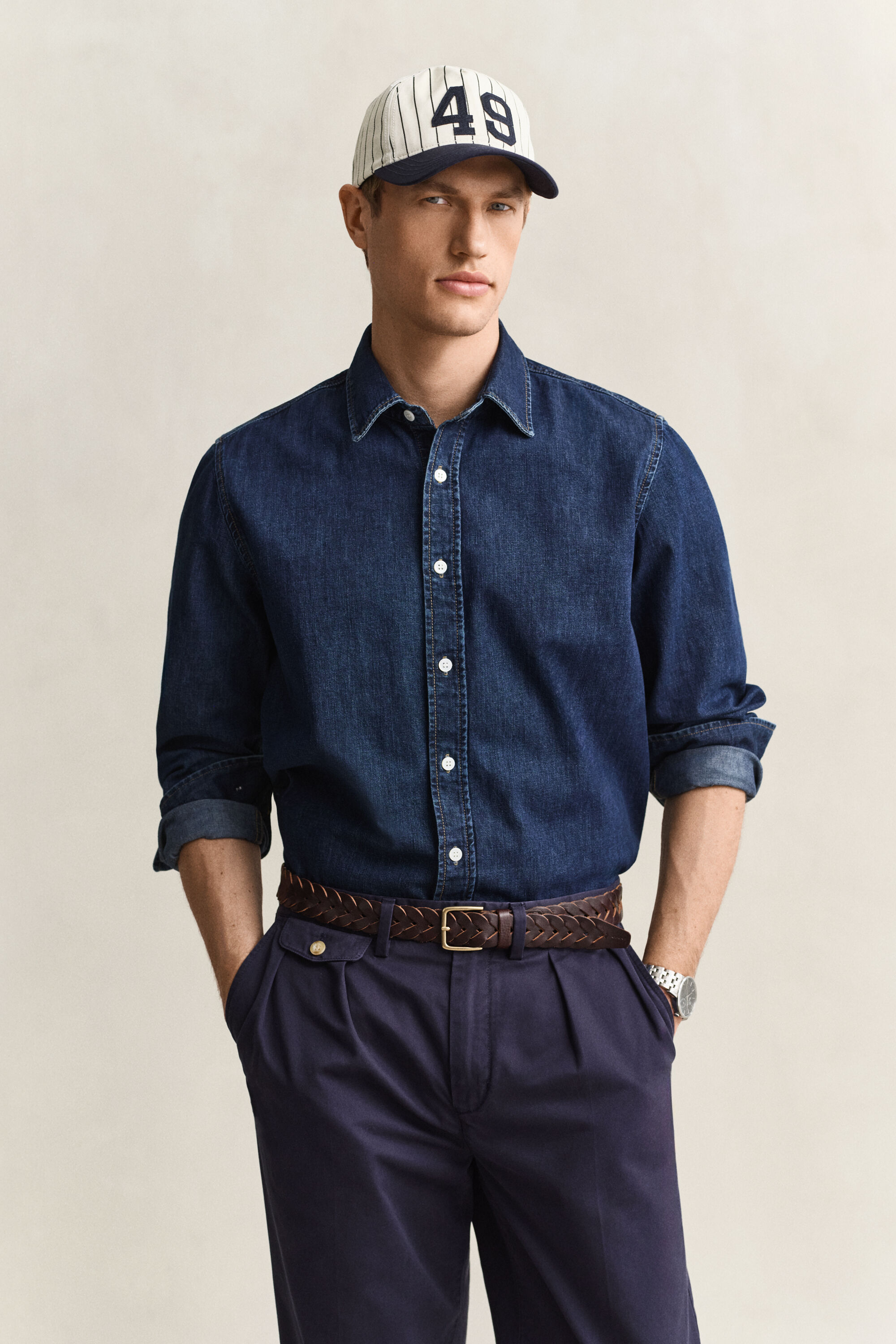 Denim skjorte
