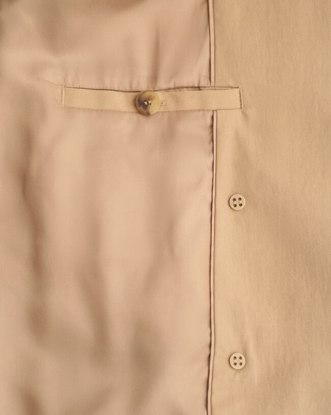 Trenchjakke i mellemlængde