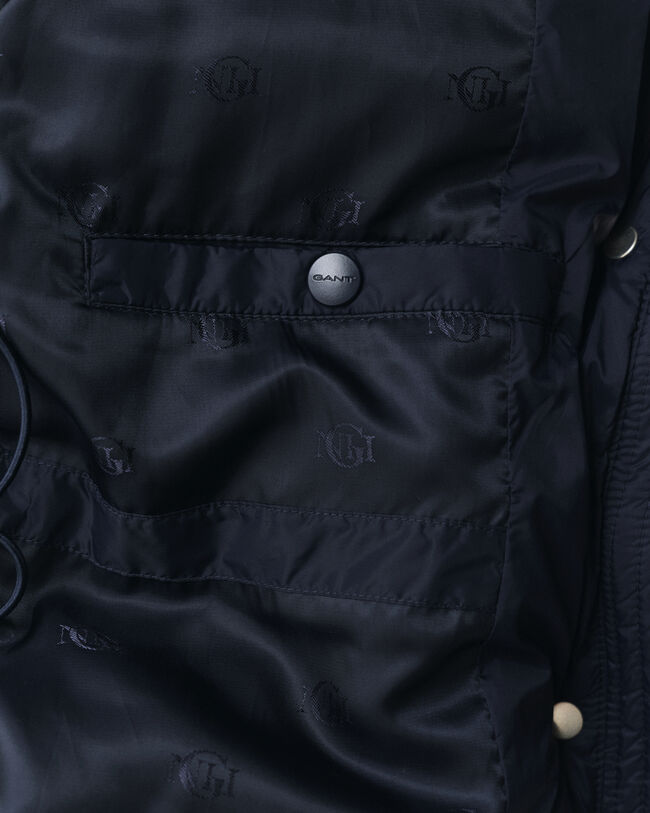 Dunjakke i mellemlængde