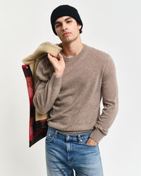 Crewneck sweater af kashmir