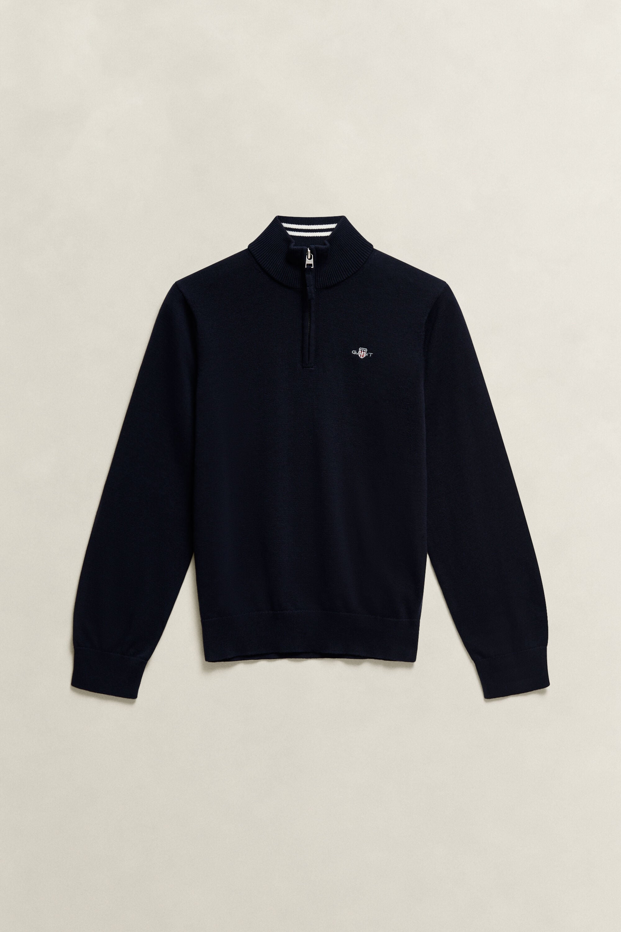 Teen Boys Shield sweater med halv lynlås