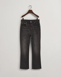 Korte jeans med svaj