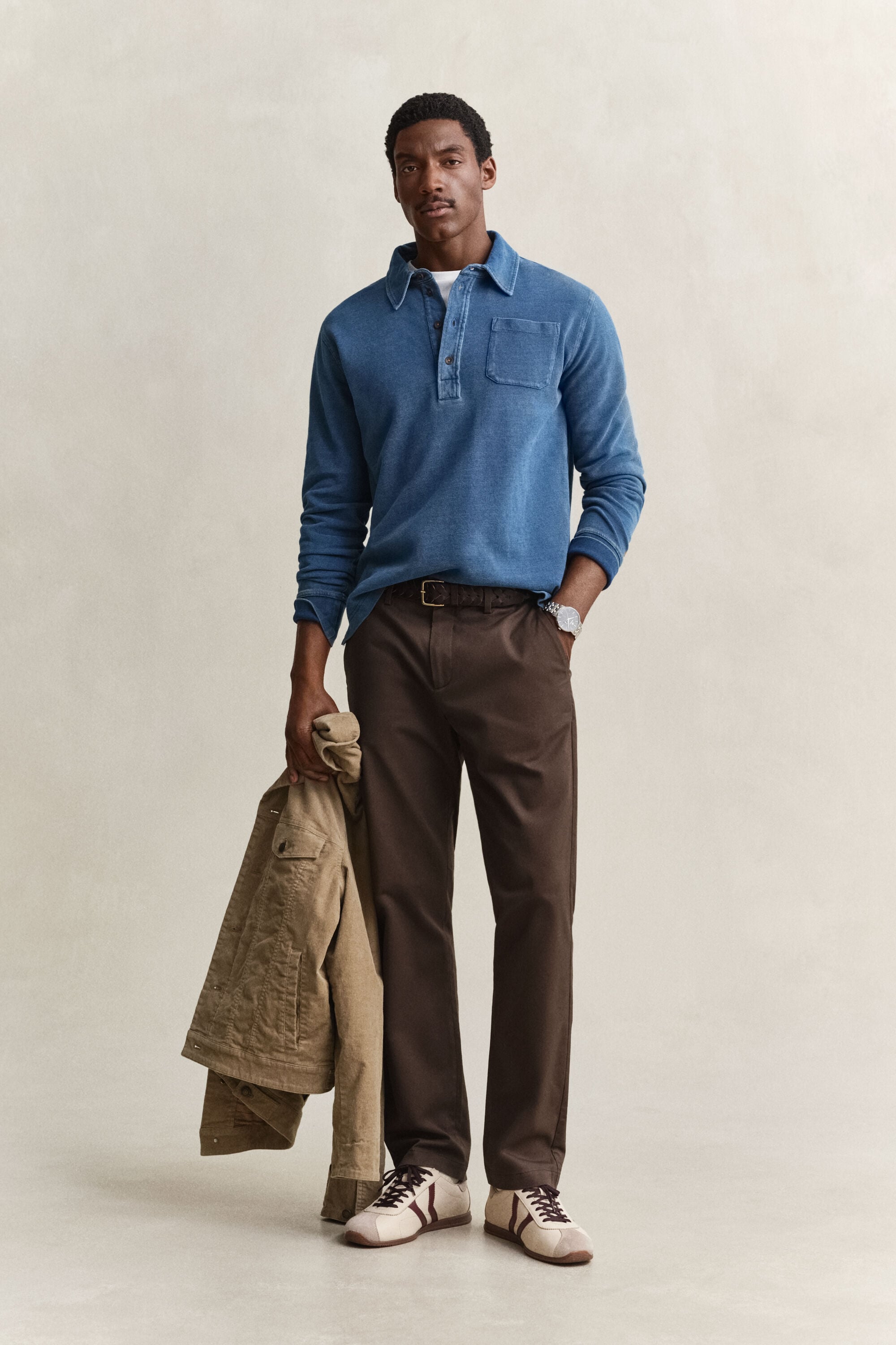 Regular fit smarte chinobukser