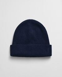 Fint strikket beanie i uld