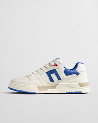 Brookpal l&aelig;der- og ruskindssneakers