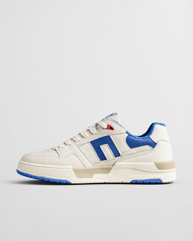 Brookpal l&aelig;der- og ruskindssneakers