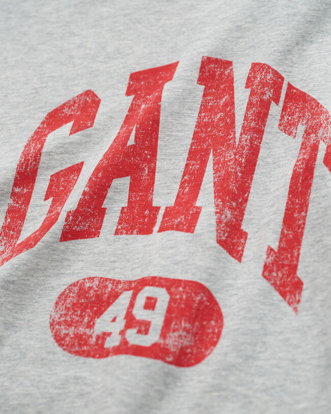 Teens T-shirt med GANT 49 Arch-tryk