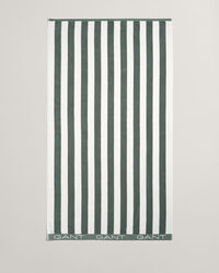 Blokstribet strandhåndklæde