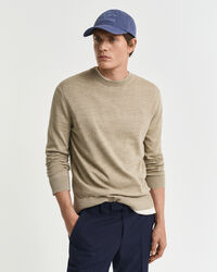 Sunfaded sweater med crewneck